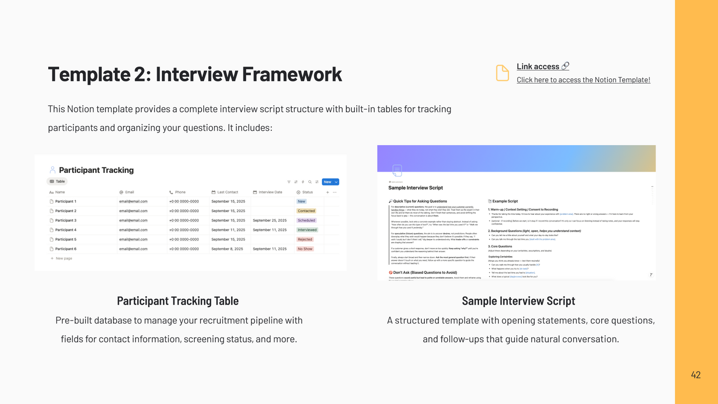 The Pocket Guide to Customer Interviews